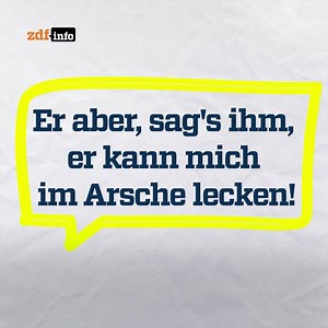 5.8K views · 71 reactions | „Leck mich ...“ Berühmt wurde Götz von Berlichingen durch ein Zitat, das ihm wortwörtlich in den Mund gelegt wurde. Noch mehr große Persönlichkeiten der Geschichte gibt es hier: ly.zdf.de/Qn8/ | ZDFinfo | Facebook