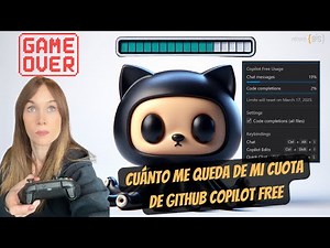 Descubre CUÁNTOS usos te quedan en GitHub Copilot Free 💻🔍 | ¡Función Experimental! 🧪 #Desarrollo