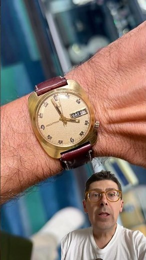 Vintage Bulova Accutron watch Day Date B in solid 14k gold: first impressions