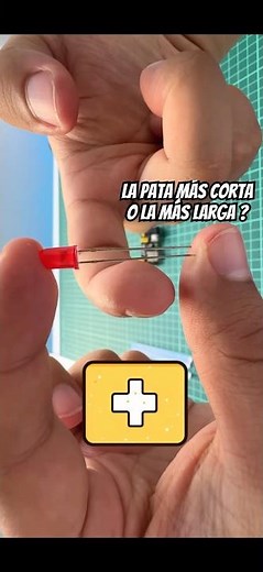 Do you know which is positive and which is negative on an LED without measuring it? I'll explain ...