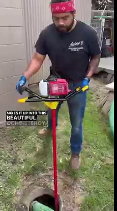 Breaking in the new CrustBuster #reels #septictank | Poor Pumper Society