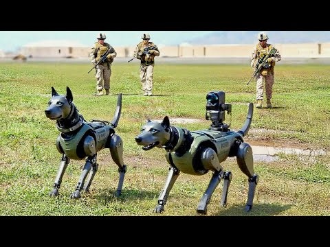 US Army Tests Terrifying Robot Dogs