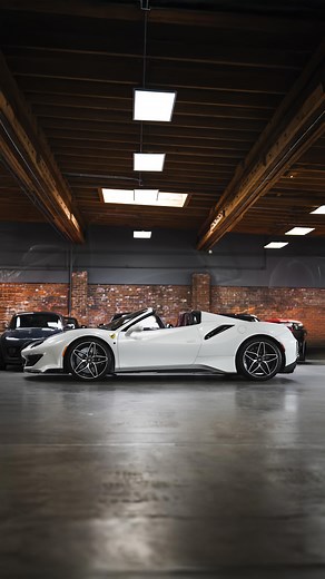 Ferrari 488 Pista 🇮🇹 2020 Ferrari 488 Pista Spider - Bianco Sanae Livrea Rubino Micalizzato Nero Dayton (exterior) - Bordeaux (interior) - 6k miles - V8 - mint condition More details on our website, link in bio. Video by @gerbmarketing | Grand Prix Motors Inc
