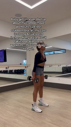 Free week on me in b!0 - pair this training with a slight cal def and you'll get the results. #combomovements #combomoveworkouts #brafatexercises #losestubbornbellyfat #fatlossworkoutsforwomen #growyourgluteswithme #strongcorestrongbody #toneupyourbody | Dr. Robin B