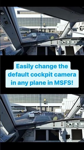 Easily change the default cockpit camera in ‪@MicrosoftFlightSimulator‬, no config tweaks required!