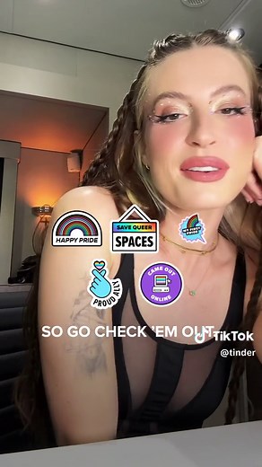 HOT PEOPLE DO WHAT @FLETCHER SAYS!! Tinder is donating $1 to @glaad for every Pride badge added to U.S. Tinder profiles (up to $50K)! add one to your profile and show your Pride all month long.