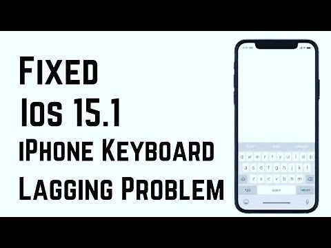 iOS 15.1 iPhone Keyboard Problems - How To Fix iPhone iPad KeyBoard Laging/Slow/Not-Working Problems
