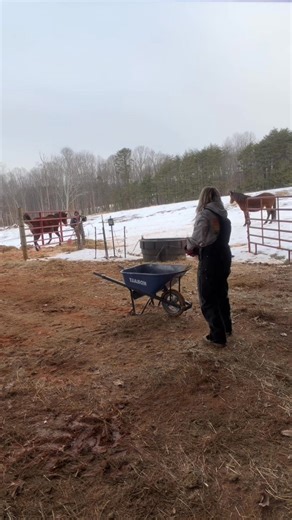 Snow was coming and the work still had to get done ❄️ This is a quick highlight from a full day of winter prep at Rust Ridge Ranch — cold weather, old equipment, horses to feed, and no excuses. If you want the full 17-minute video showing everything from start to finish, it’s live now on my YouTube channel 🤍 👉 https://youtu.be/7Crirzq1hH4?si=tYcKKd5vrYh5LDlg Real ranch life. Real work. Every day. | Rust Ridge Ranch L.L.C