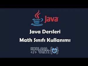 Java Dersleri #52 - Math Sınıfı Kullanımı