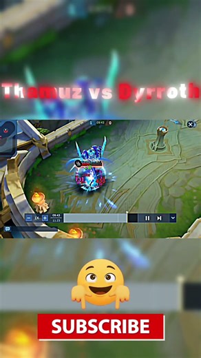 Thamuz vs Dyrroth #mlbb #mlbbcreatorcamp