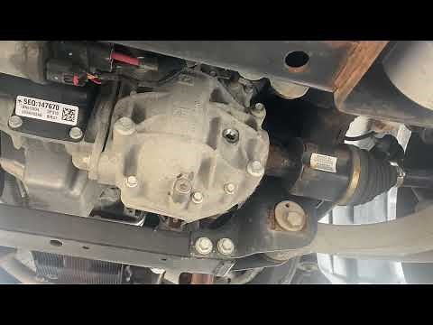 2019, 2020, 2021, 2022 5th Gen Ram 1500 Front Differential Fluid Change