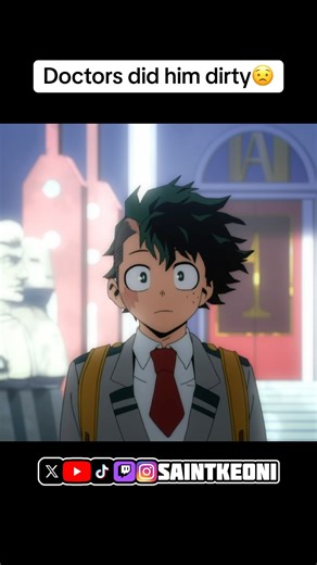 Deku is chopped with this new haircut😭
