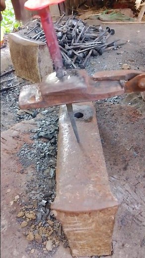 The video you are watching is called blacksmithing.#blacksmith #shorts #viralvideo #bangladesh”