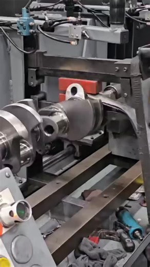 Behind the scenes at the #SCATcrankshafts facility. Line up of cranks ready for polishing! | SCAT Crankshafts