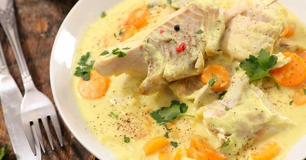 Blanquette de poissons : la recette avec des bons petits légumes de printemps
