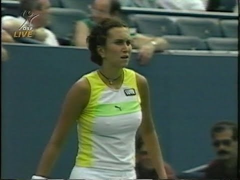 Iva Majoli vs Anke Huber US Open 1998 (1.Set + 2.Set partly)