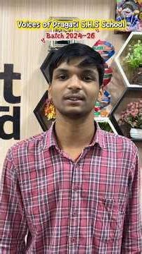 Memories, learning, and experiences from Pragati 💙 #PragatiFamily #Batch2026 #StudentVoices