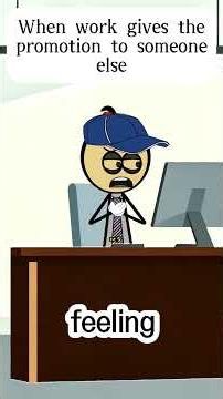 When work gives the promotion to someone else #funny #works #ouch #comedy