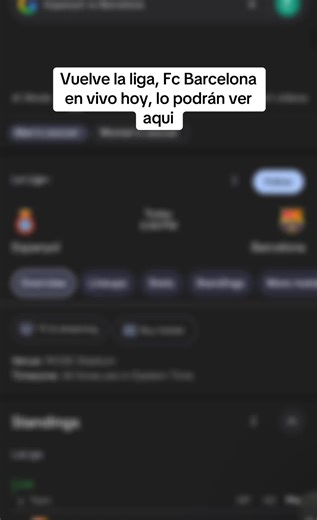 Barcelona en vivo hoy: La Liga y FC Barcelona