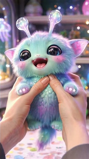 Alien Baby Playing #alien