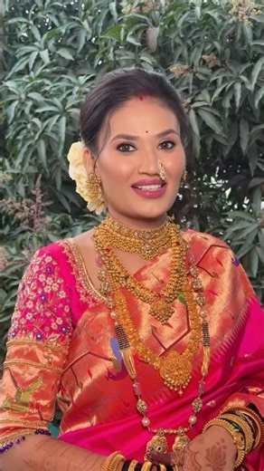 @hair by Kajal #beautiful #bride #aagrikolibride #makeup #love #youtubeshorts #viral