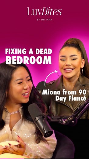 Dr. Tara - Sex & Relationship Expert on Instagram: "Dead Bedroom?! 👀 Learn how to fix it and more in my new podcast episode with @mionabell from @90dayfiance 💖 Link in bio! #drtara #miona #90dayfiance #dating #couples"