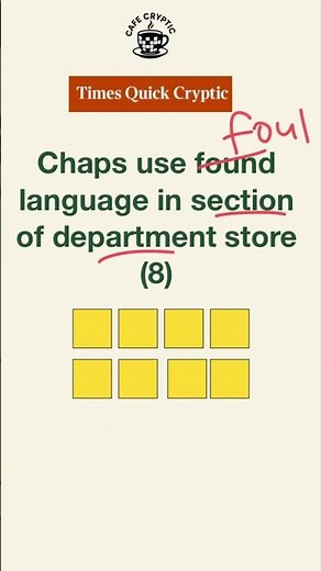 Solving Times Quick Cryptic Crossword