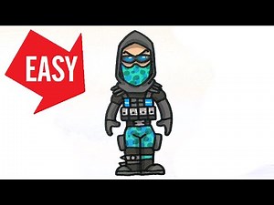 How to draw Fortnite skins【DEPTH DEALER】Easy & Cute drawing｜Jolly Art NEGI