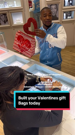 LiveShopWorld473 was LIVE at Pandora 💎 Heart-shaped bracelets. Custom Valentine’s gift bags. Built live for the Caribbean. You watch it. You choose it. We ship it. From mall ➝ plane➝ Caribbean. Book your session today. #CaribbeanShopping #ShopCaribbean #CaribbeanBusiness #CaribbeanVibes #CaribbeanEntrepreneurs