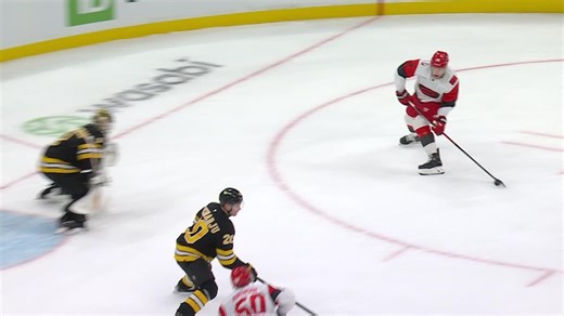 CAR@BOS: Hall scores goal against Jeremy Swayman