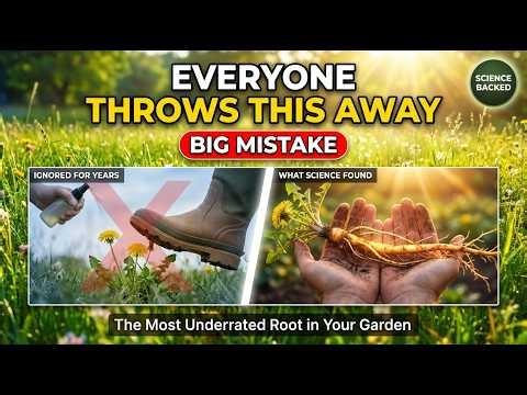 The 'Weed' Root That Scientists Can't Stop Studying│Dandelion's Hidden Power