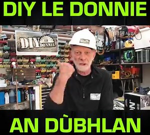 We're excited to see Donnie's latest DIY challenge next week on BBC ALBA. Are you? 🛠👷🎬 | BBC ALBA