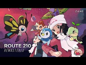 Route 210 (Night): Remastered ► Pokémon Brilliant Diamond & Shining Pearl