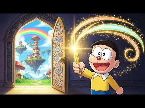 🌟 Nobita’s Magical Pencil — Poem 🌟