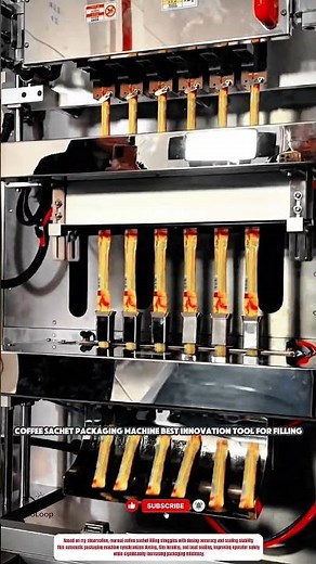 Coffee Sachet Packaging Machine Best innovation Tool For Filling