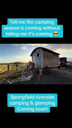#springfieldriversidecamping #springfieldriversidecampingandglamping #glamping #camping #shawbury
