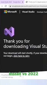 Cara Download Visual Studio 2022 by @AlmandTeknologi #visualstudio #visualstudio2022