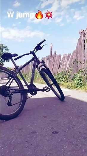 W jump cu bicicleta mea Rockrider EXPL 500 #stunt #new #bikelife #mtb #xandrei