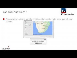 Introduction to system planning with PV*SOL premium 2022