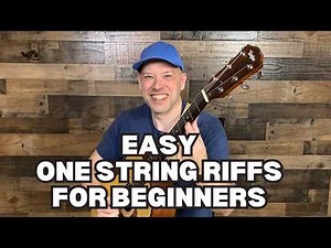 8 guitar riffs you can play on ONE string