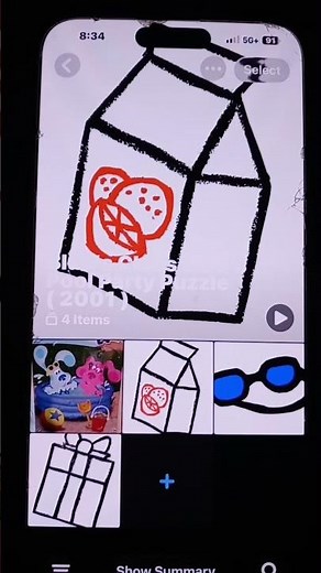 Blue's Clues Blue's Pool Party Puzzle ( 2001 )