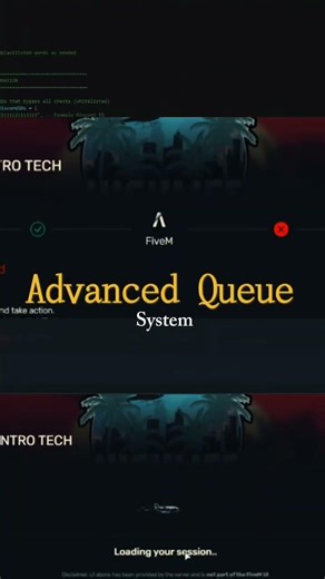 advanced Queue System #shorts #gta #esx #gtaonline #qbcore #roleplay #qbox #qbox #gtav #gtav #fivem