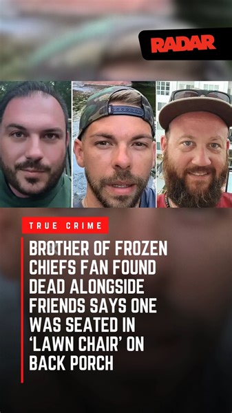 7.5K views · 24 reactions | Jonathan Price, brother to one of the three Kansas City Chiefs fans who were found dead in a friend's backyard, revealed new information in their mysterious deaths. Click the link in our bio for details. (: Facebook/YouTube) | Radar Online | Facebook