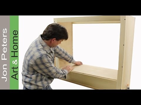 How To Build a Small Cabinet - TV Lift System