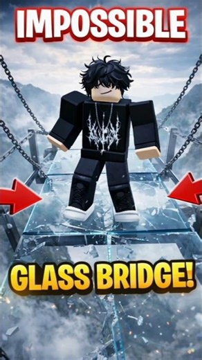 Roblox Impossible Glass Bridge! Can I Survive? 🔥