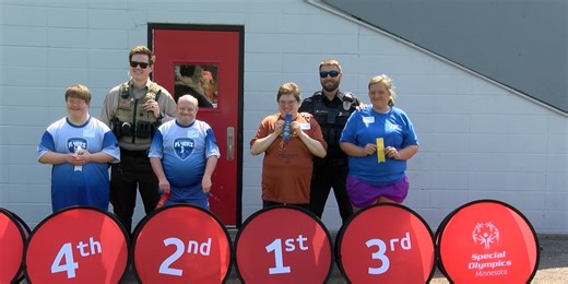 Special Olympic athletes participate in southeast Minnesota regional track meet