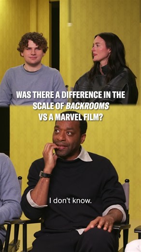 Backrooms set size vs Marvel: Chiwetel Ejiofor on quality over scale