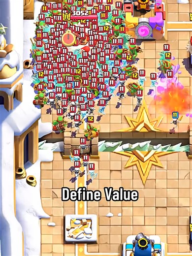 Holy Log Value🪵🥶 #clashroyale