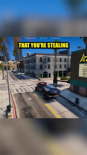 Trolling cops with tow truck #breezybowl #GTARP #gaming #game | Breach27