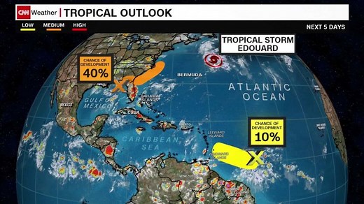 Tropical Storm Edouard forms in the Atlantic | CNN